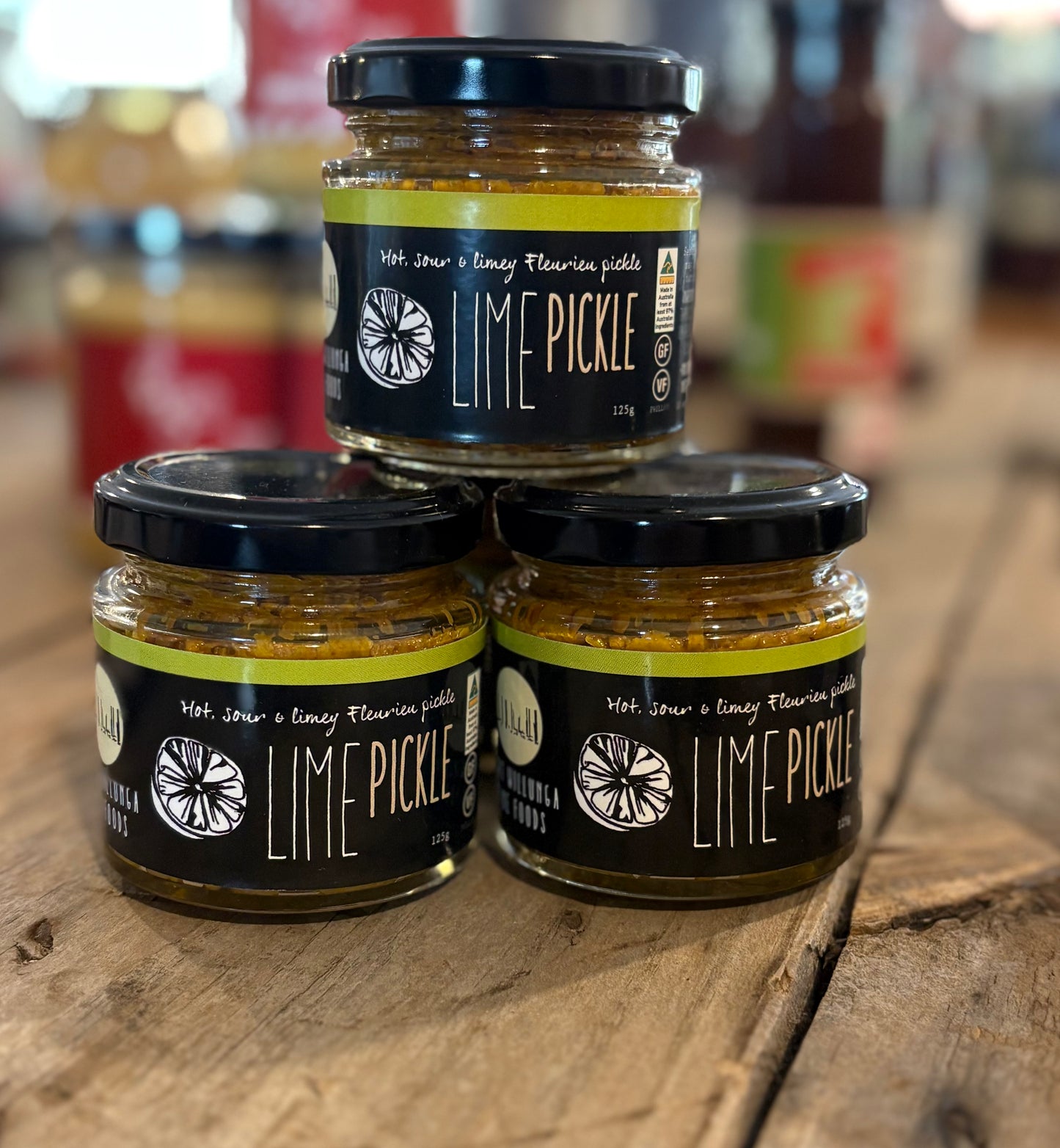 Willunga Gourmet Foods Lime Pickle – Zesty, Tangy, and Packed with Flavour